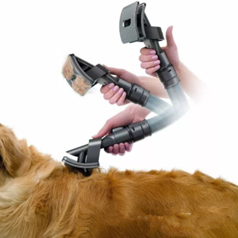 Pet Grooming Tool with Vacuum Attachment-3