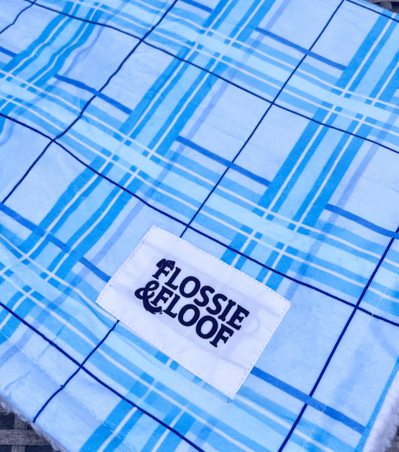 Oxford "Oasis" Dog Blanket – by Flossie & Floof-2