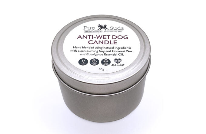 "Anti-Wet Dog Candle" - Remove Wet Dog Smells - by Pup Suds-2
