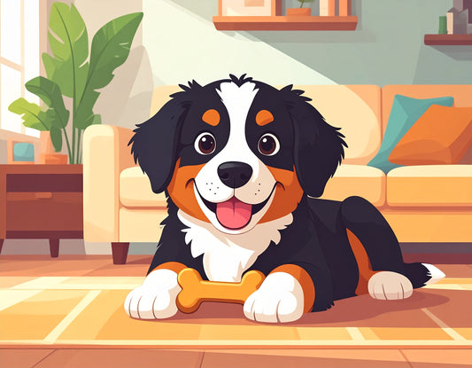 Mon chiot mordille tout : normal ou pas ?