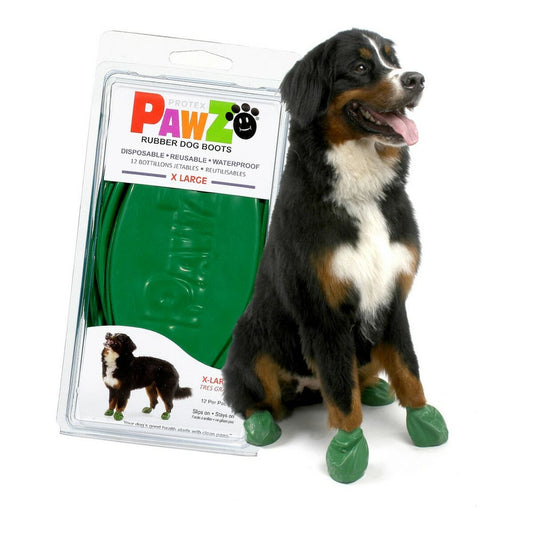 Boots Pawz Dog 12 Units Size XL Green-0