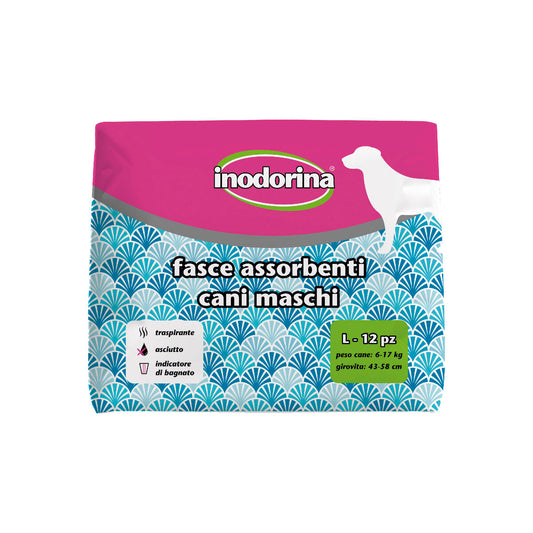 Disposable nappies Inodorina 12 Units-0