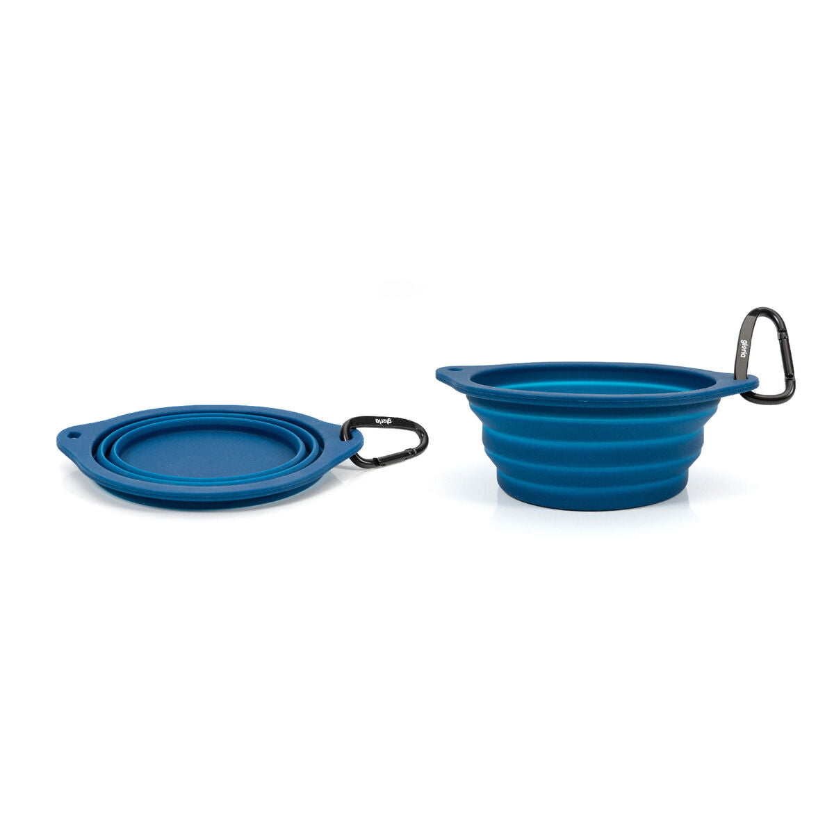 Folding Pet Bowl Gloria Blue Silicone Aluminium 550 ml-2