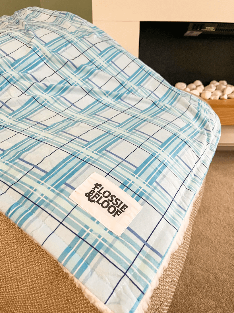 Oxford "Oasis" Dog Blanket – by Flossie & Floof-5