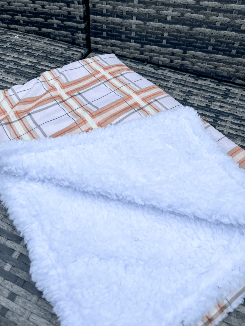 Oxford "Sand" Dog Blanket – by Flossie & Floof-3