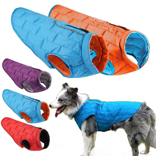 Pet Dog Vest Winter Autumn Jacket Water Resistant Lightweight Doggy Warm Puppy Down Coat Sweater for Small Medium Large Dogs-0