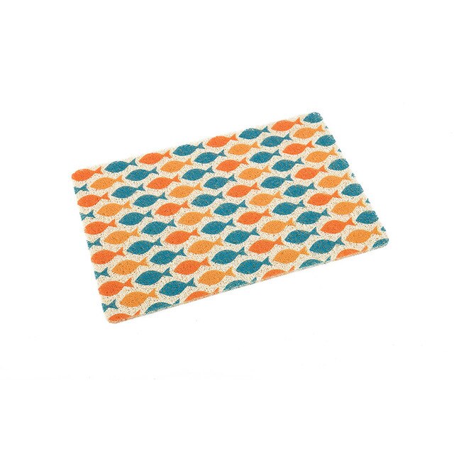 Waterproof PVC Pet Dog Cat Litter Mat Breathable Pet Sleeping Pads for Dog Cat Cute Pattern Kitten Feeding Drinking Mat Supplies-1