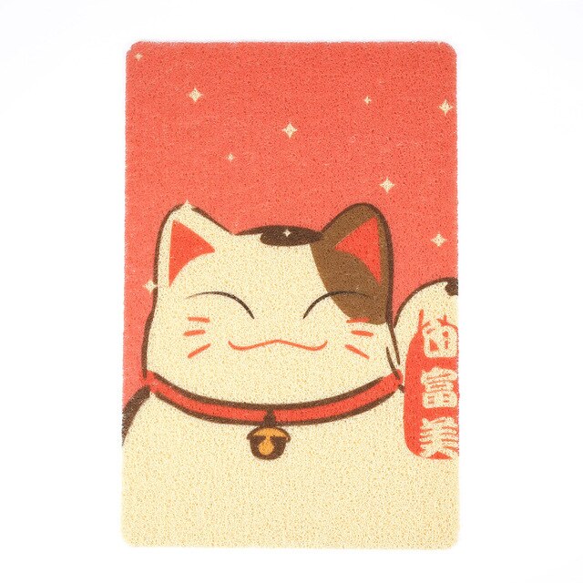 Waterproof PVC Pet Dog Cat Litter Mat Breathable Pet Sleeping Pads for Dog Cat Cute Pattern Kitten Feeding Drinking Mat Supplies-3
