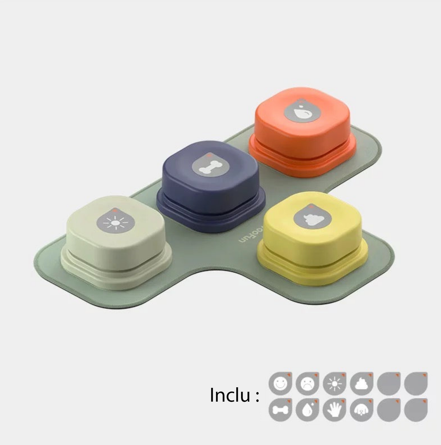 Boutons enregistreurs vocaux